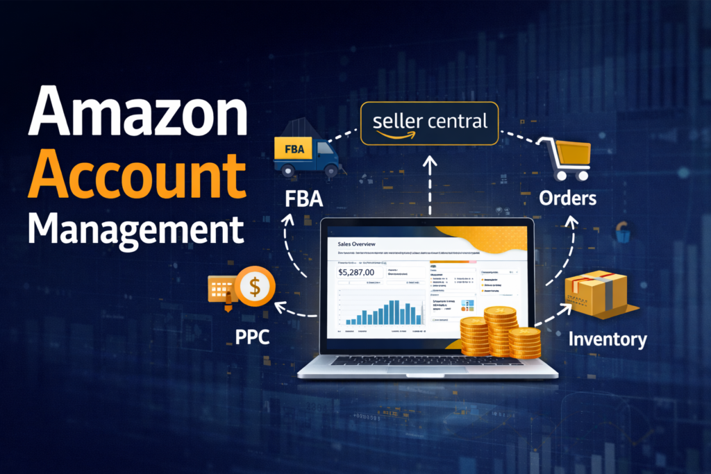 amazon account management in kanpur