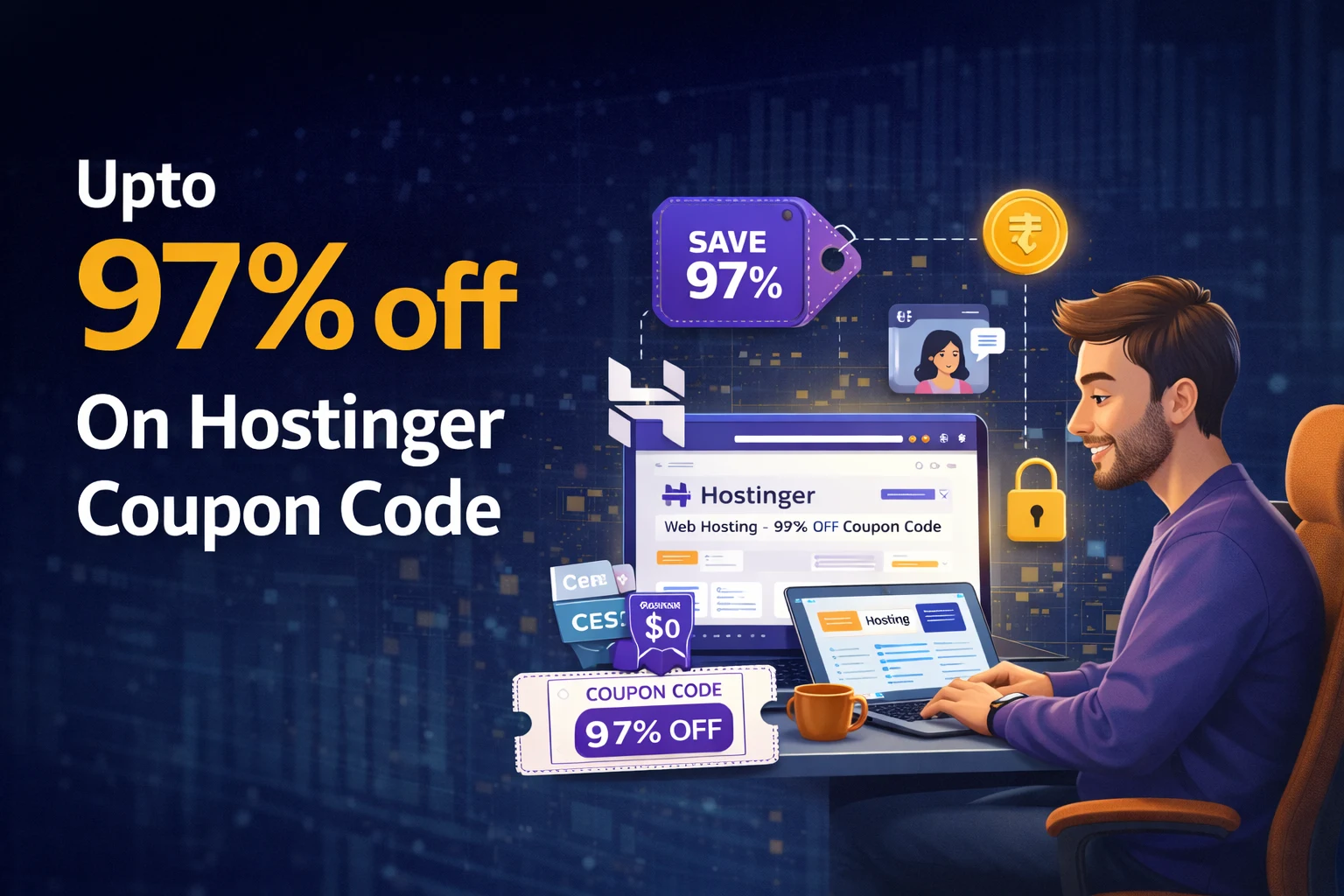 hostinger coupon code for first time user