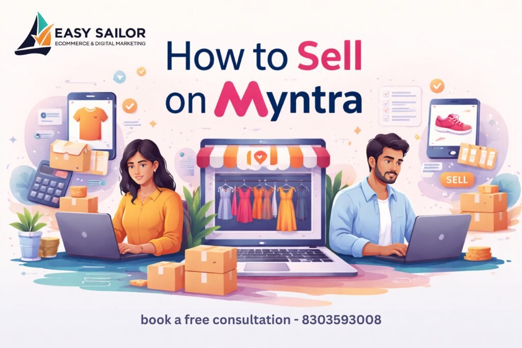 how to sell on myntra