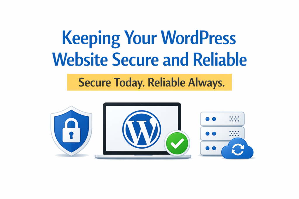 Keeping Your WordPress Website Secure and Reliable
