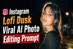 Instagram Lofi Dusk Viral AI Photo Editing Prompt | Night Glow Effect ChatGPT Prompt