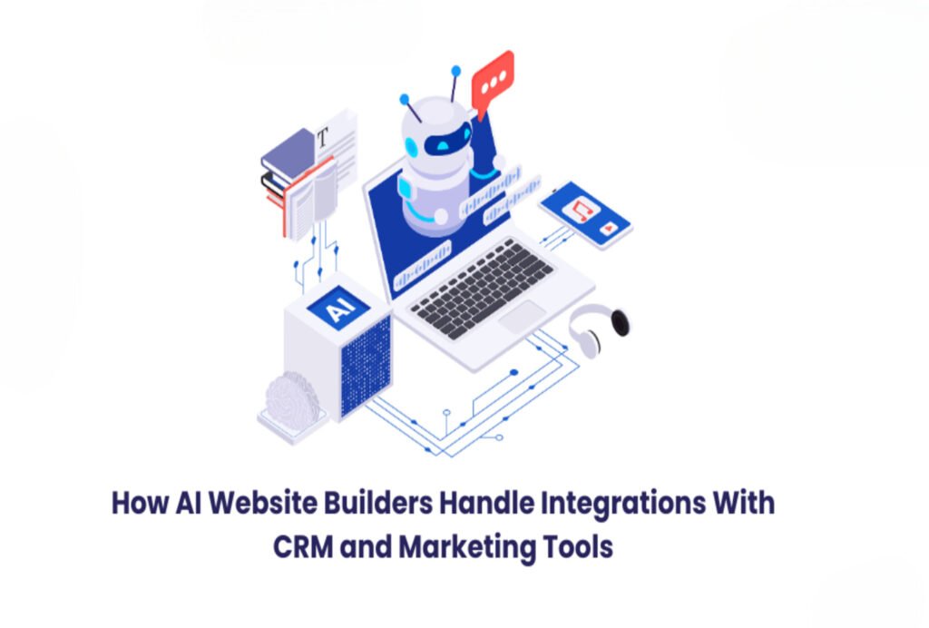 How AI Website Builders Handle Integrations With CRM and Marketing Tools