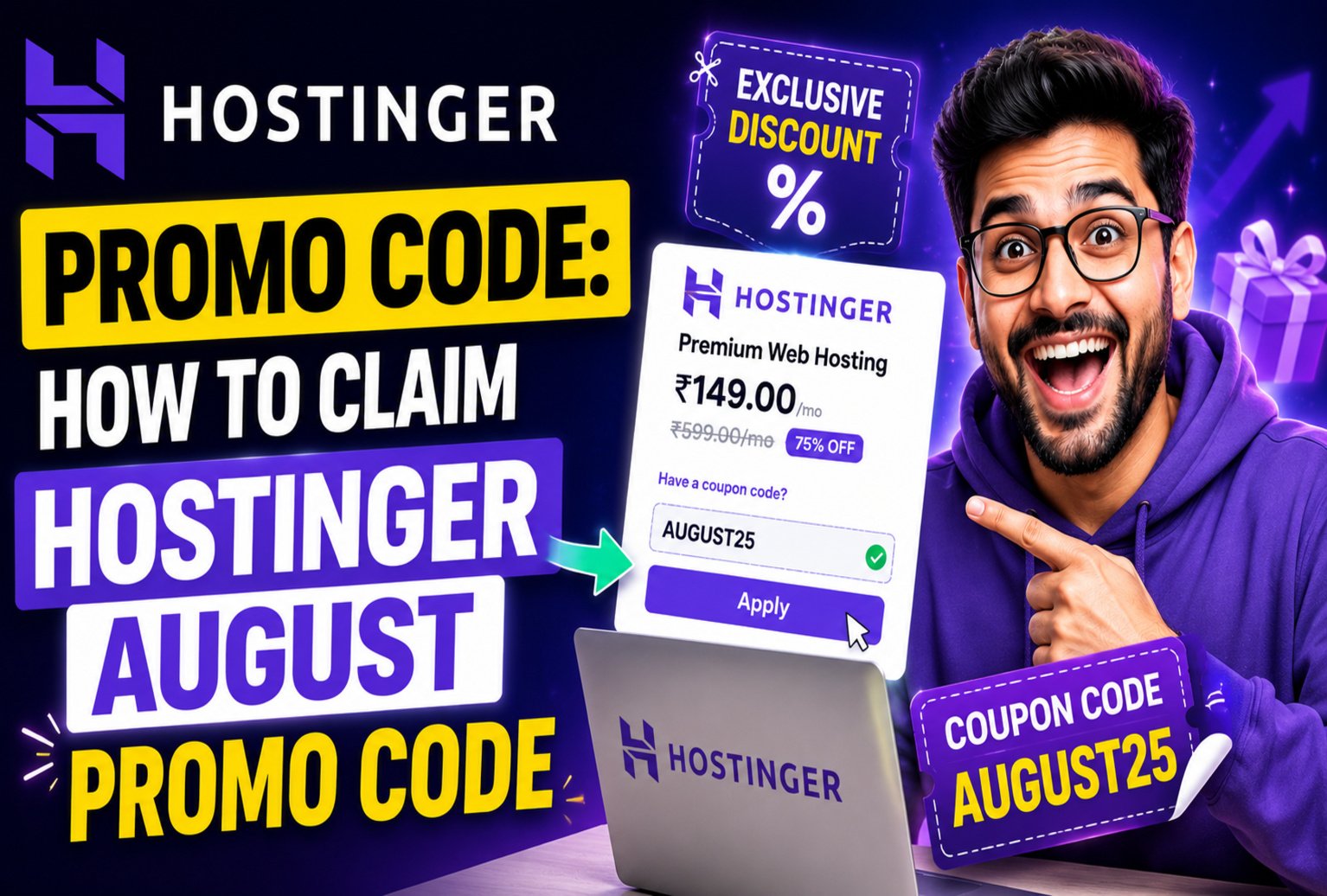 Hostinger Promo Code How to Claim Hostinger August Promo Code